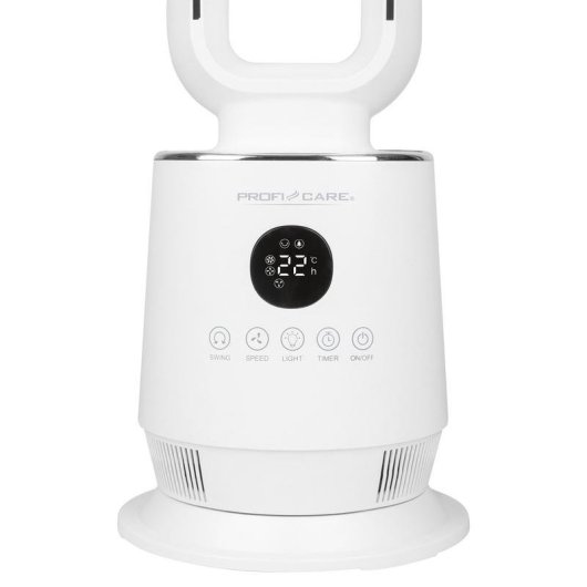 Ventilateur Colonne Sans Pales ProfiCare PC-TVL 3152 50W 3 Vitesses Oscillant Télécommande