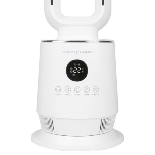 Ventilateur Colonne Sans Pales ProfiCare PC-TVL 3152 50W 3 Vitesses Oscillant Télécommande