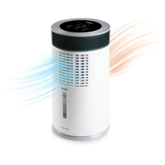 Raffrescatore d'Aria Portatile Domo Chillizz DO159A con Umidificatore 3 Velocità