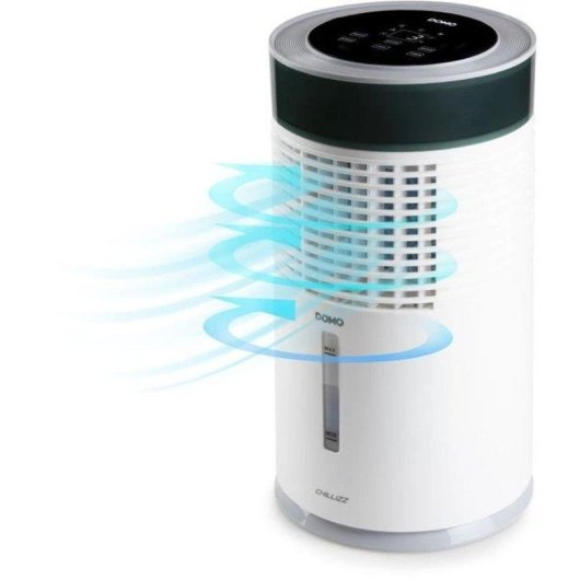 Raffrescatore d'Aria Portatile Domo Chillizz DO159A con Umidificatore 3 Velocità