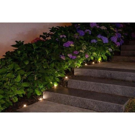 Solar-Girlande Galix 5 m 10 weiße LEDs integrierte Pfähle