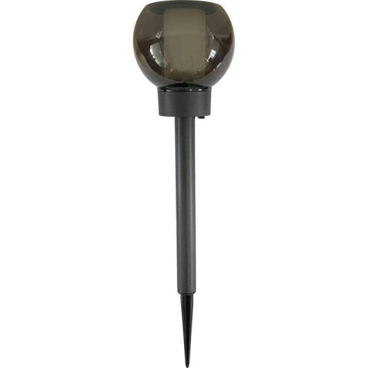 Lanterne solaire à piquet Galix Ø105 mm 12 LED SMD ambré 1800K effet flamme