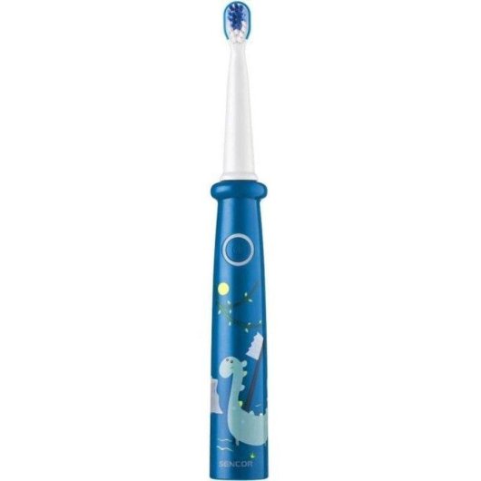 Brosse à Dents Sonique Sencor Soc 0910bl 2 Modes Minuteur Quadpacer Têtes Remplaçables