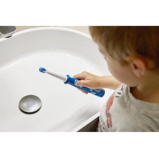 Brosse à Dents Sonique Sencor Soc 0910bl 2 Modes Minuteur Quadpacer Têtes Remplaçables