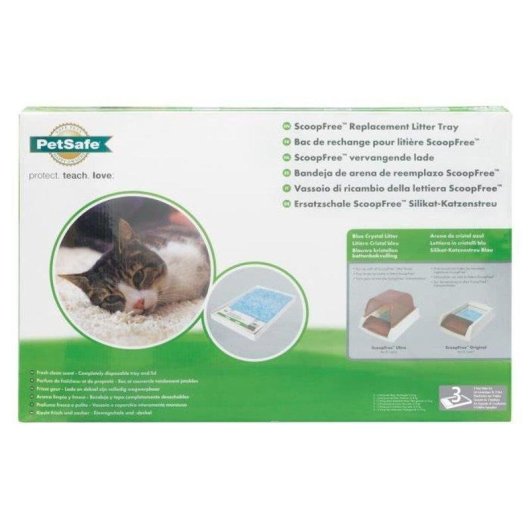 Bandeja de Recambio PetSafe ScoopFree Blue Crystal Pack 3