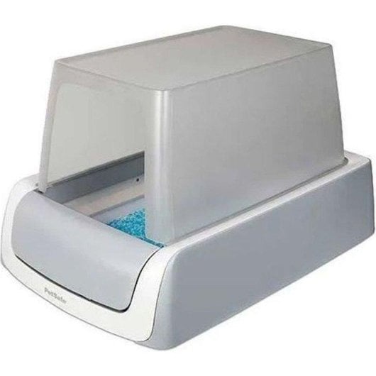 Litière auto-nettoyante PetSafe ScoopFree 1.5 avec couvercle et plateau en silice