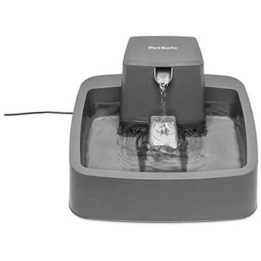 Fontaine à eau PetSafe Drinkwell 1,8L sans BPA pour chats et petits chiens