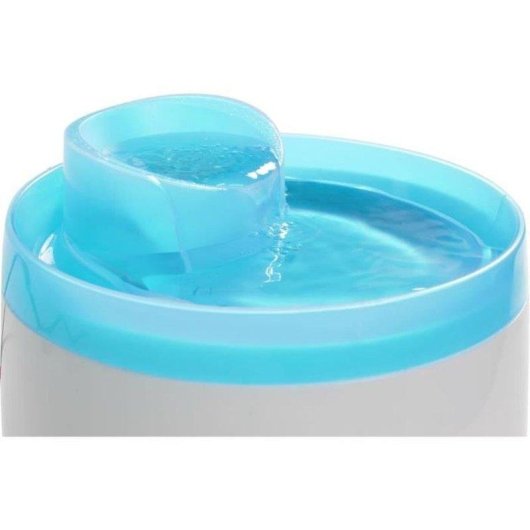Fonte de água elétrica Zolux 2L silenciosa para gatos e cães pequenos