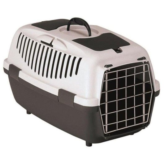 Trasportino Gulliver Stefanplast per Cani 48x32x31 cm Plastica Bianca