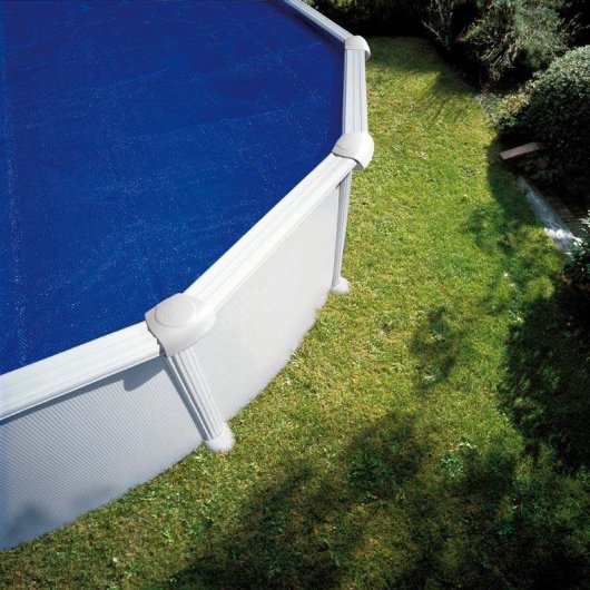 Cubierta solar Gre CV300 para piscina redonda 3 m polietileno azul anti-UV 180 micras