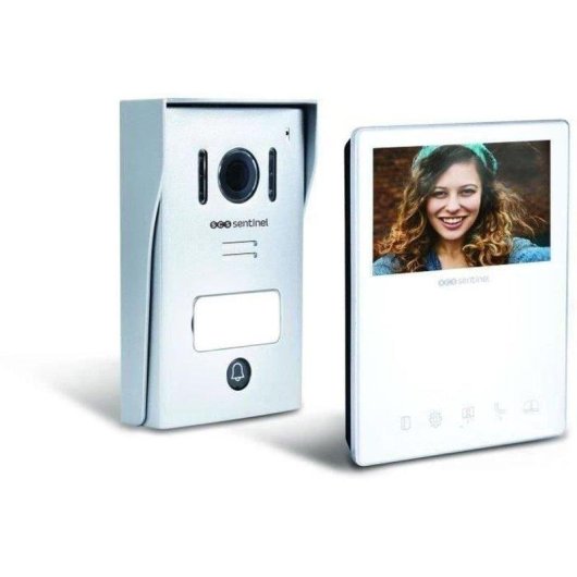 Videocitofono SCS SENTINEL Visiokit Schermo 4,3” Full HD 2 Fili Visione notturna