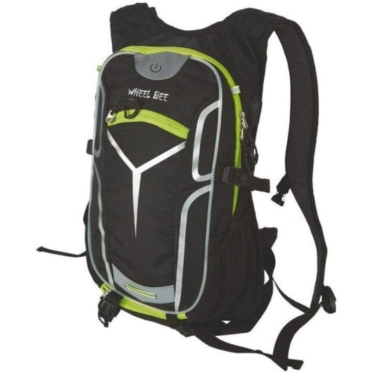 Schildkröt Stelvio Black Sac à Dos Vélo 18L Lumière LED USB