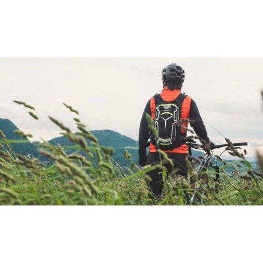 Schildkröt Stelvio Black Sac à Dos Vélo 18L Lumière LED USB