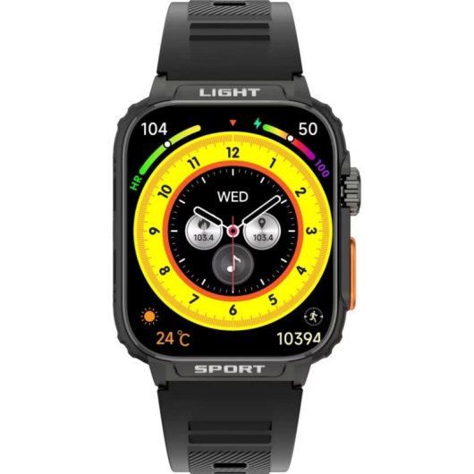 Platyne DWAC 219 Bluetooth GPS WLAN 1,5" Schwarz Armband Schwarz SpO2 Herzfrequenzmesser