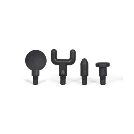 Pistola de masaje percutor inalámbrica Livoo DOS200 6 velocidades 4 cabezales USB-C