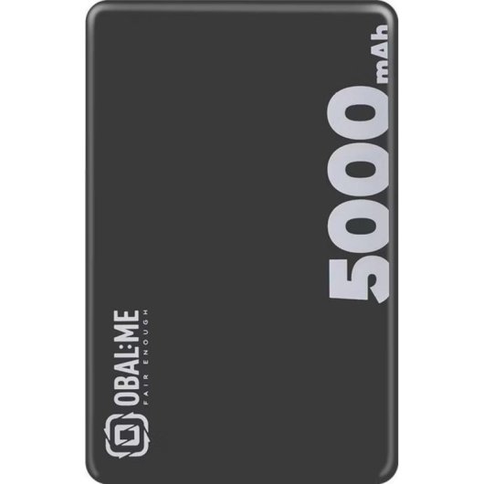 Powerbank Obal:Me MagNetix 5000mAh MagSafe USB-C Schwarz