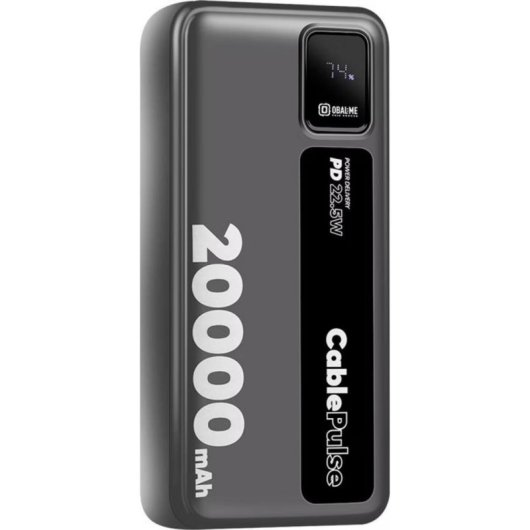 Powerbank Obal:Me CablePulse 20000 mAh Power Delivery 22,5W