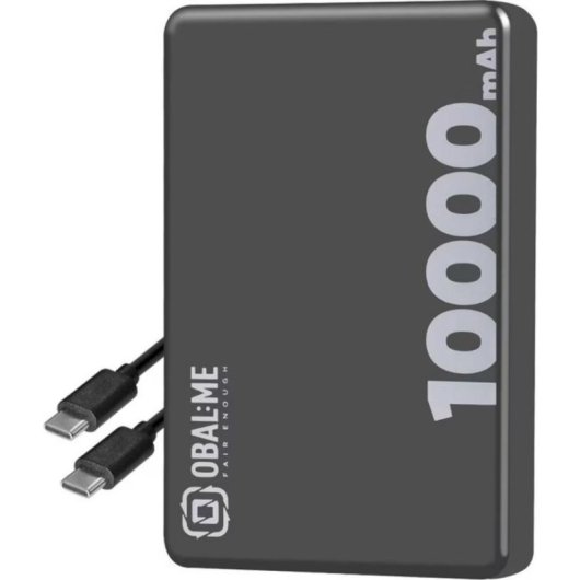 Kabellose Powerbank Obal:Me MagNetix 10000mAh MagSafe Schwarz