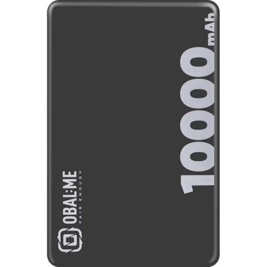 Kabellose Powerbank Obal:Me MagNetix 10000mAh MagSafe Schwarz