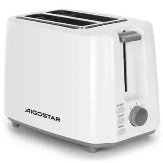 Tostadora Aigostar 2 Tranches 7 Niveaux Blanc