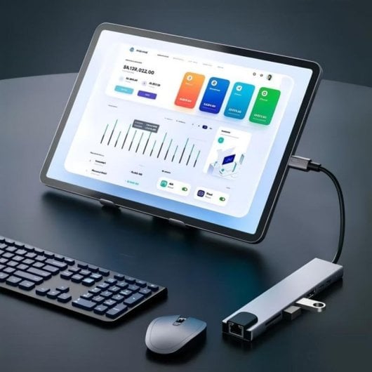 Hub USB Tech-Protect HB09 8 en 1 HDMI 4K 100W