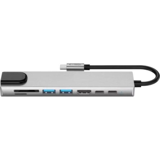 Hub USB Tech-Protect HB09 8 en 1 HDMI 4K 100W