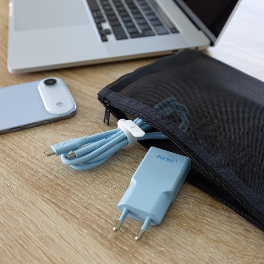 Schnelllader USB-C InLine 30W GaN 2 Ports Power Delivery