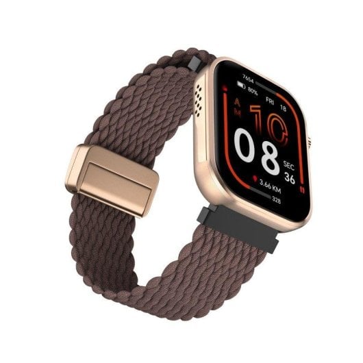 Noise Pro 6 AI Multicolor Braun Smartwatch Bluetooth 44mm Premium SpO2