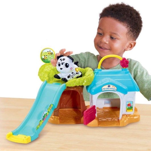 VTech Tut Tut Animo Casa Juguete Interactiva con Cookie y Tobogán