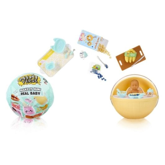Figurina Bambino Mini MGA Miniverse Make It Mini Real Baby Multicolore