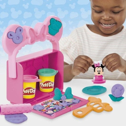 Jouet Play-Doh Disney Junior Malette Panadería Minnie (56g) Set Portátil