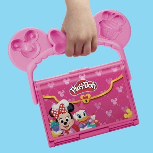 Jouet Play-Doh Disney Junior Malette Panadería Minnie (56g) Set Portátil