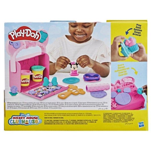 Jouet Play-Doh Disney Junior Malette Panadería Minnie (56g) Set Portátil