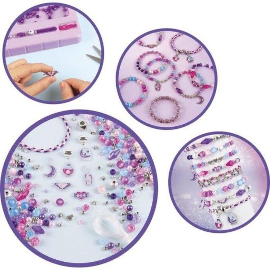 Kit de Pulseras Lansay Make It Real Crystal Dream 319 Contas