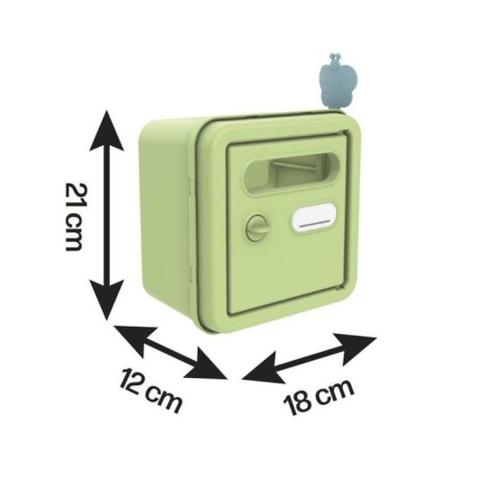Buzón de Juguete Smoby Life Montaje en Pared Material Reciclado y Protección UV