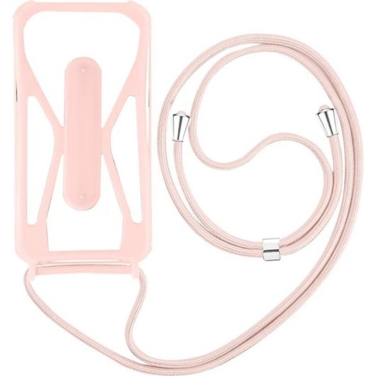 Funda para móvil con correa Avizar Universal Rosa 80 cm