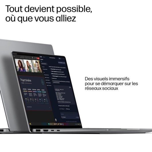 Ordinateur portable HP OmniBook 5 16-bm0011nf 16" Intel Core Ultra 5 322 16GB 512GB SSD Intel Graphics Windows 11