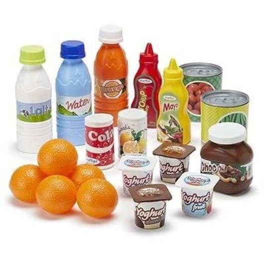 Coffret Alimentation Ecoiffier 100% Chef Pack Drive 20 Pièces