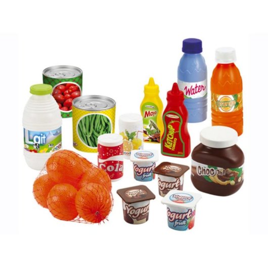 Coffret Alimentation Ecoiffier 100% Chef Pack Drive 20 Pièces