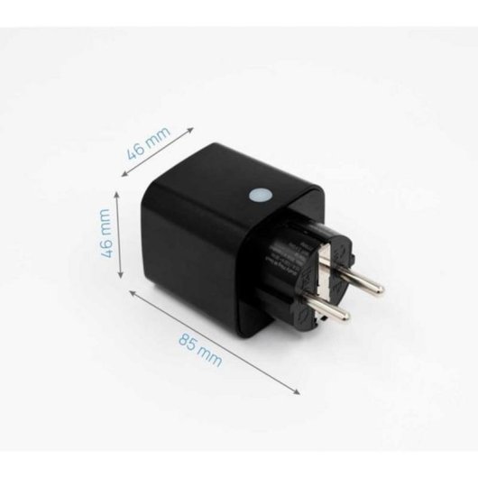 Enchufe inteligente Shelly Plug M Gen3 Bluetooth Wi-Fi Control por voz y consumo