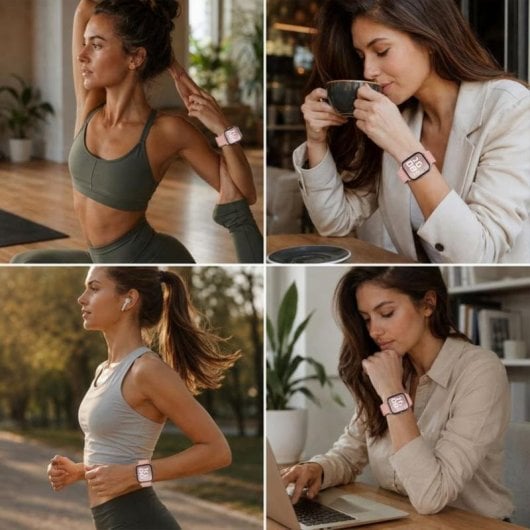 TECH-PROTECT Nylonarmband Rosa für Huawei Watch Fit 3