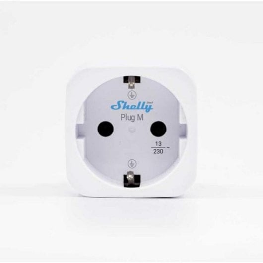 Prise intelligente Shelly Plug M Gen3 Wi-Fi Bluetooth Commande vocale et consommation