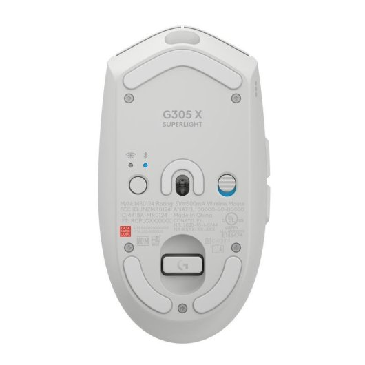 Ratón Logitech G305 X Superlight Bluetooth Lightspeed 44000 DPI Blanco