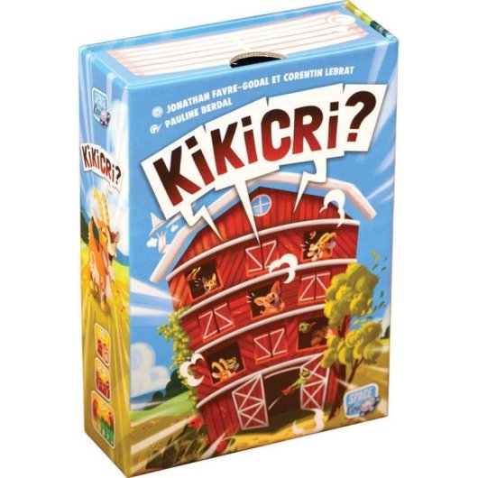 Juego de fiesta Asmodee Kikicri Animales para 3-6 Jugadores
