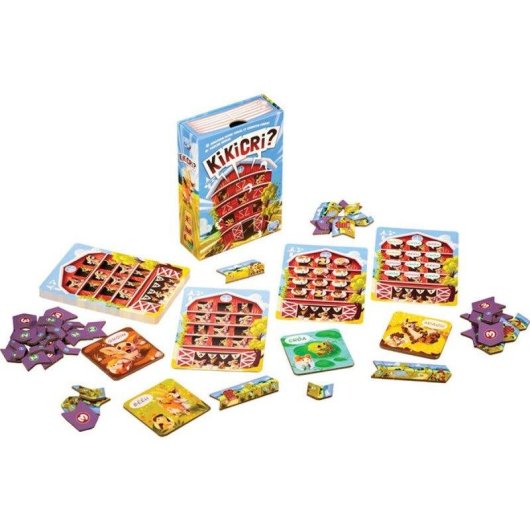 Juego de fiesta Asmodee Kikicri Animales para 3-6 Jugadores