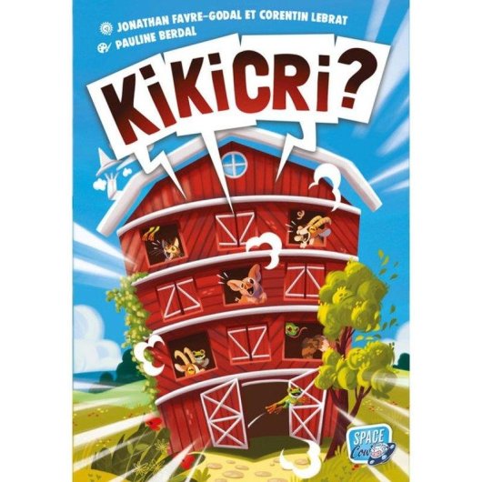 Juego de fiesta Asmodee Kikicri Animales para 3-6 Jugadores
