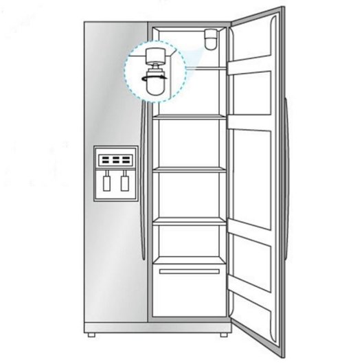 Filtro acqua Samsung Side-by-Side SCANPART DA2900003 1136L