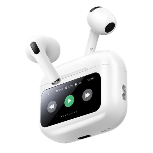 Auriculares Remax LipMax RPL-12 Bluetooth sem fios intra-auriculares brancos