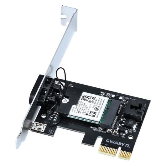 Tarjeta de red Gigabyte GC-WIFI6E PCI Express 4.0 x1 Wi-Fi 6E Bluetooth 5.2 1200 Mbps