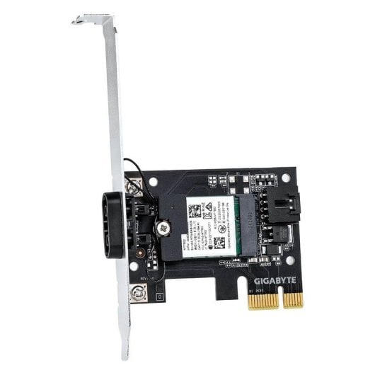 Tarjeta de red Gigabyte GC-WIFI6E PCI Express 4.0 x1 Wi-Fi 6E Bluetooth 5.2 1200 Mbps